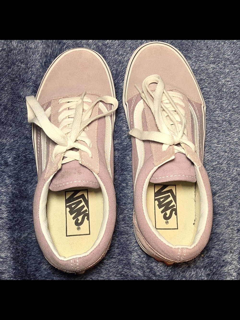 Vans Old Skool Sneakers in Dusty Pink and White - Picture 5 of 7